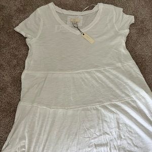 Cupio white babydoll top